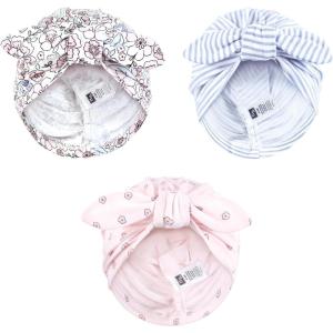 image:imageHudson Baby Infant Girls Turban Cotton Headwraps 024 MonthsSo Pretty Flower