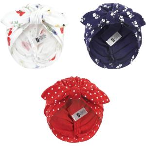 image:imageHudson Baby Infant Girls Turban Cotton Headwraps 024 MonthsWildflower