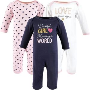 image:imageHudson Baby Unisex Baby Cotton Coveralls Love At First Sight 69 Months