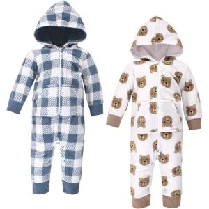 image:imageHudson Baby Unisex Baby Fleece Jumpsuits Coveralls and PlaysuitsLittle Bear Baby