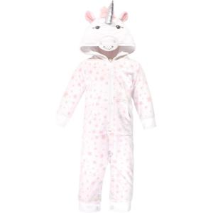 image:imageHudson Baby Unisex Baby Fleece Jumpsuits Coveralls and PlaysuitsWhite Unicorn