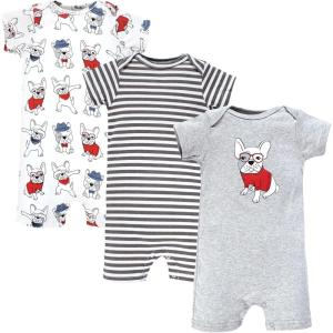 image:imageHudson Baby Unisex Cotton RompersBoy Whimsical Dog