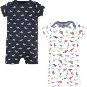 image:imageHudson Baby Unisex Cotton RompersDino