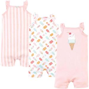 image:imageHudson Baby Unisex Cotton RompersIce Cream
