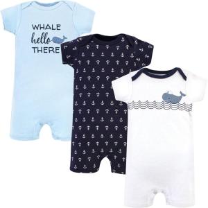 image:imageHudson Baby Unisex Cotton RompersSailor Whale