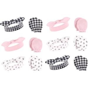 image:imageHudson Baby babygirls 12pc Headband and Scratch Mitten SetLady Bug
