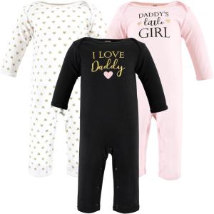 image:imageHudson Baby babygirls Cotton CoverallsGirl Daddy
