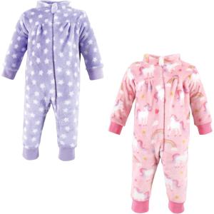 image:imageHudson Baby babygirls Plush JumpsuitsCelestial Unicorn