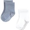 image:imageHudson Baby Infant Boy Cotton Rich Newborn and Terry Socks Blue Gray Basic 612 Months