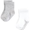image:imageHudson Baby Infant Boy Cotton Rich Newborn and Terry Socks Blue Gray Basic 612 Months