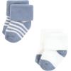 image:imageHudson Baby Infant Boy Cotton Rich Newborn and Terry Socks Boy Asst Stars 06 Months