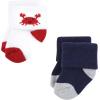 image:imageHudson Baby Infant Boy Cotton Rich Newborn and Terry Socks Sea Characters 06 Months