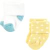 image:imageHudson Baby Infant Girl Cotton Rich Newborn and Terry Socks Girl Confetti Colors 612 Months