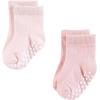 image:imageHudson Baby Infant Girl Cotton Rich Newborn and Terry Socks Pink Gray Basic 1224 Months