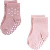 image:imageHudson Baby Infant Girl Cotton Rich Newborn and Terry Socks Soft Dots 1224 Months