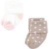 image:imageHudson Baby Infant Girl Cotton Rich Newborn and Terry Socks Soft Pink Dot Stripe 06 Months