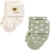 image:imageHudson Baby Infant Girl Cotton Rich Newborn and Terry Socks Sunflower 06 Months