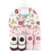 image:imageHudson Baby Infant Girls Turban and Socks Set One SizeAcorn Botanical