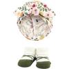 image:imageHudson Baby Infant Girls Turban and Socks Set One SizeFall Botanical