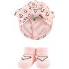 image:imageHudson Baby Infant Girls Turban and Socks Set One SizeModern Rainbow