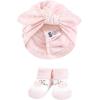 image:imageHudson Baby Infant Girls Turban and Socks Set One SizeMulti Color Tiny Rose
