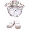 image:imageHudson Baby Infant Girls Turban and Socks Set One SizeOutline Warm Floral