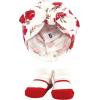 image:imageHudson Baby Infant Girls Turban and Socks Set One SizeRed Rose Leopard