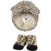image:imageHudson Baby Infant Girls Turban and Socks Set One SizeRed Rose Leopard