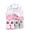 image:imageHudson Baby Infant Girls Turban and Socks Set One SizeWild Flower