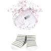 image:imageHudson Baby Infant Girls Turban and Socks Set One SizeWild Flower