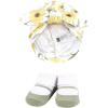 image:imageHudson Baby Infant Girls Turban and Socks Set One SizeYellow Daisy