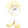 image:imageHudson Baby Infant Girls Turban and Socks Set One SizeYellow Daisy