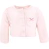 image:imageHudson Baby Infant and Toddler Girls Cotton Dress and Cardigan SetBlush Pink Floral