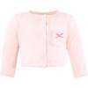 image:imageHudson Baby Infant and Toddler Girls Cotton Dress and Cardigan SetBright Pink Flower Field