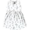 image:imageHudson Baby Infant and Toddler Girls Cotton Dress and Cardigan SetBunny Floral
