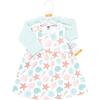 image:imageHudson Baby Infant and Toddler Girls Cotton Dress and Cardigan SetBy the Sea