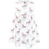 image:imageHudson Baby Infant and Toddler Girls Cotton Dress and Cardigan SetCarousel Horse
