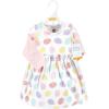 image:imageHudson Baby Infant and Toddler Girls Cotton Dress and Cardigan SetEaster Eggs