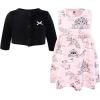 image:imageHudson Baby Infant and Toddler Girls Cotton Dress and Cardigan SetFairytale Princess