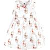image:imageHudson Baby Infant and Toddler Girls Cotton Dress and Cardigan SetFancy Rudolph