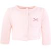 image:imageHudson Baby Infant and Toddler Girls Cotton Dress and Cardigan SetFloral Bunnies