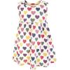 image:imageHudson Baby Infant and Toddler Girls Cotton Dress and Cardigan SetIndigo Hearts