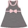 image:imageHudson Baby Infant and Toddler Girls Cotton Dress and Cardigan SetLight Pink Black