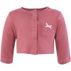 image:imageHudson Baby Infant and Toddler Girls Cotton Dress and Cardigan SetMauve Butterflies