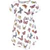 image:imageHudson Baby Infant and Toddler Girls Cotton Dress and Cardigan SetMauve Butterflies
