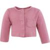 image:imageHudson Baby Infant and Toddler Girls Cotton Dress and Cardigan SetMauve Sage Rose
