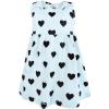 image:imageHudson Baby Infant and Toddler Girls Cotton Dress and Cardigan SetMint Black Heart