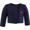 image:imageHudson Baby Infant and Toddler Girls Cotton Dress and Cardigan SetNavy Hearts
