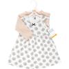image:imageHudson Baby Infant and Toddler Girls Cotton Dress and Cardigan SetNeutral Daisy
