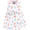 image:imageHudson Baby Infant and Toddler Girls Cotton Dress and Cardigan SetPastel Butterfly